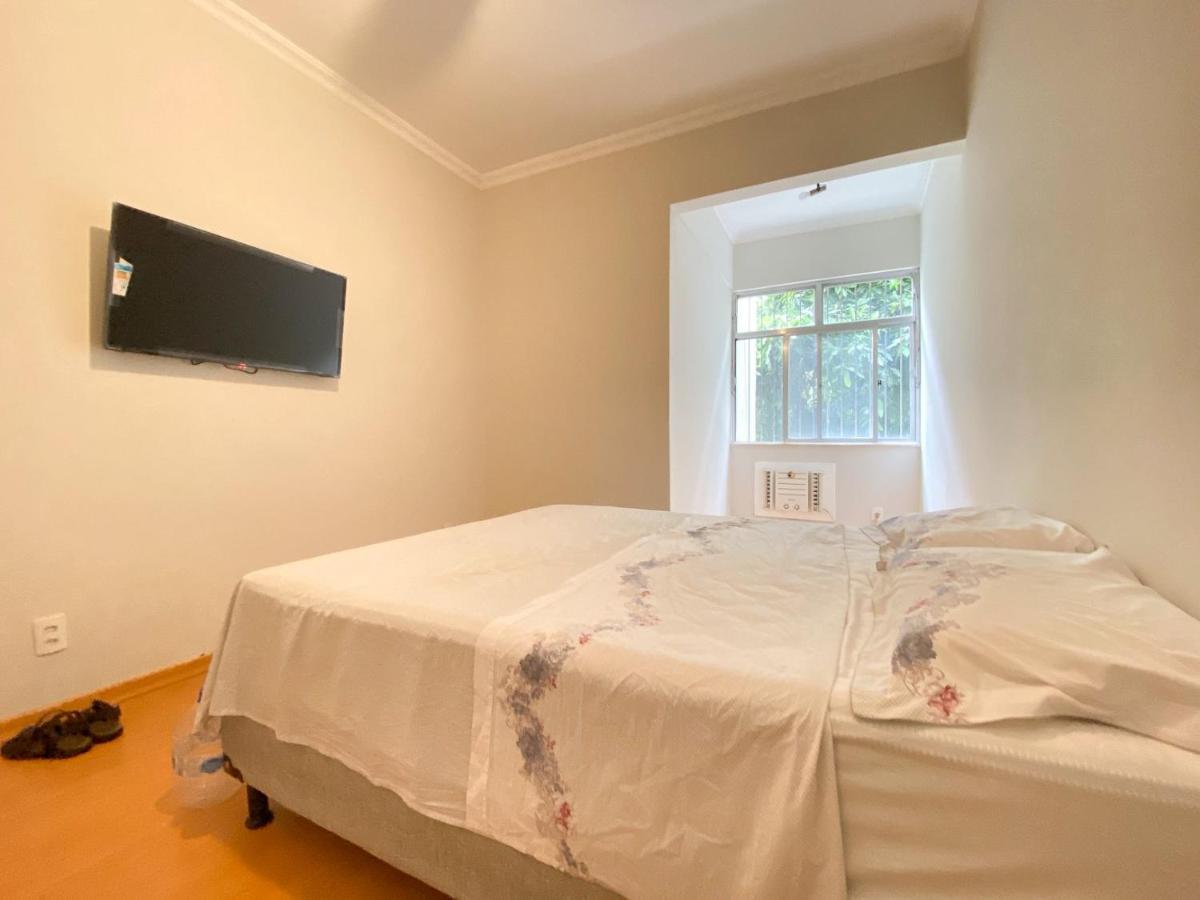 Cp01-278t - Copacabana Silencioso 2 Quartos Ao Lado Da Montanha E Do Mar Apartamento Río de Janeiro
