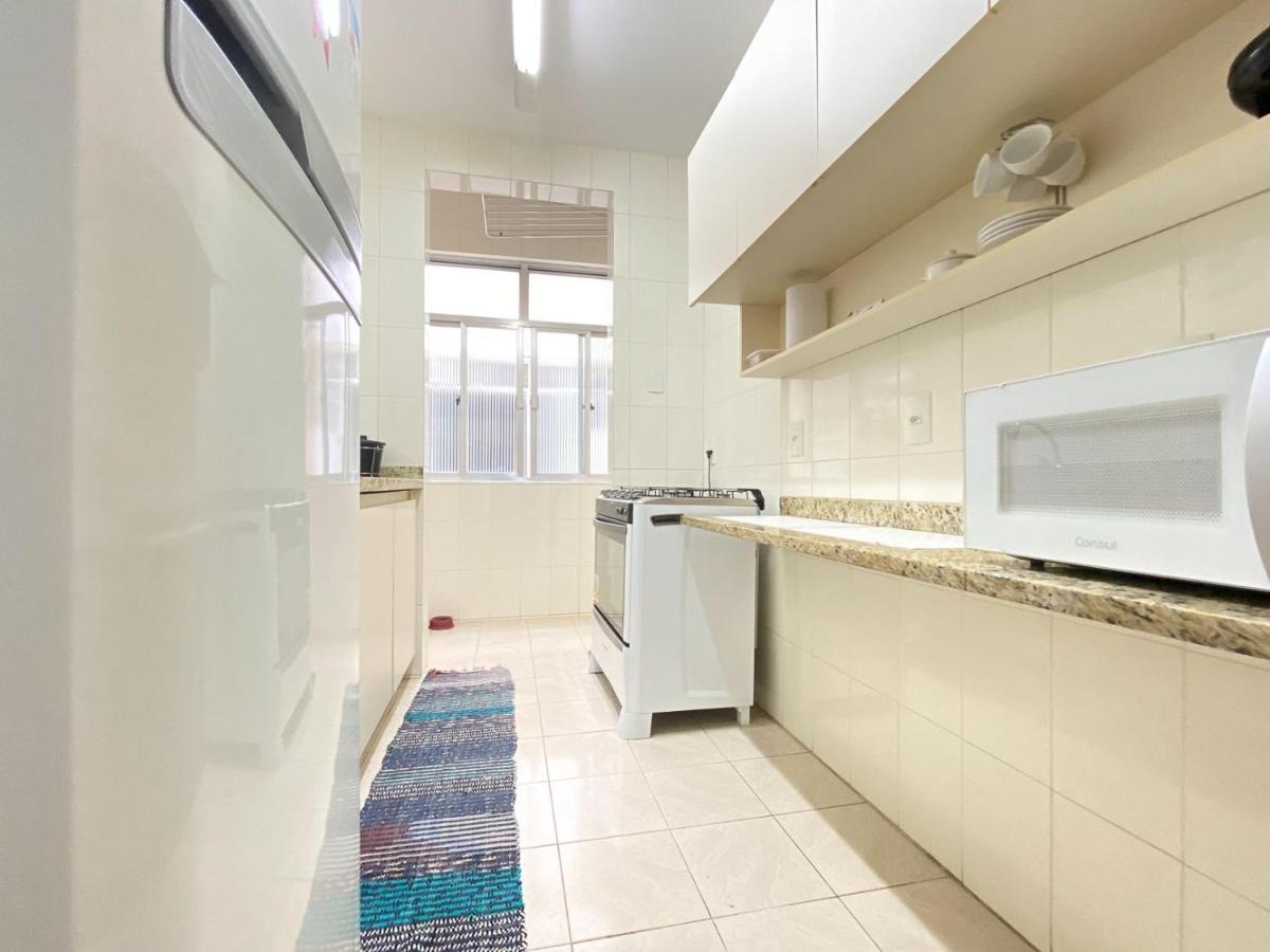 Cp01-278t - Copacabana Silencioso 2 Quartos Ao Lado Da Montanha E Do Mar Apartamento Río de Janeiro